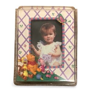 Winnie the Pooh Photo Frame with Characters